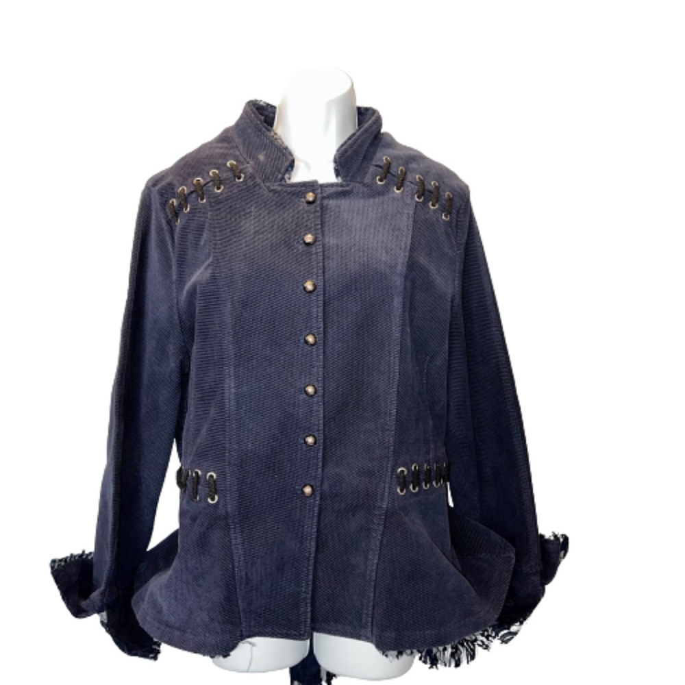 The Pyramid Collection Navy Riding Jacket Size XL